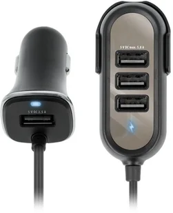 Forever TelforceOne Ładowarka samochodowa PC-01 (4 x USB | 5,8 A) dla pasażerów GSM036169 - Ładowarki samochodowe - miniaturka - grafika 4