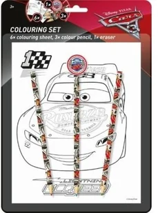 Jiri Models Cars 3 kolorowanka z gumką - Zabawki kreatywne - miniaturka - grafika 2