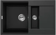 Zlewozmywaki - Elleci Easy 325 40 Full black - miniaturka - grafika 1