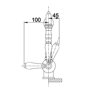 Blanco TRADON chrom 515990 - Baterie kuchenne - miniaturka - grafika 5