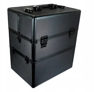 Kuferek Kosmetyczny XXL Lampę Lakiery Frezarkę Mat - Kosmetyczki, organizery i kuferki - miniaturka - grafika 3