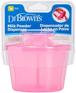 DR BROWN`S AC038 POJEMNIK NA MLEKO W PROSZKU RÓŻOWY 72239302644 - Akcesoria do karmienia - miniaturka - grafika 2