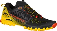 Buty sportowe męskie - La Sportiva Bushido II GTX Running Shoes Men, czarny/żółty EU 45 2021 Buty terenowe 46Y999100-45 - miniaturka - grafika 1