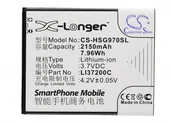 Baterie do telefonów - Cameron Sino Hisense HS-U970 LI37200C 2150mAh 7.96Wh Li-Ion 3.7V - miniaturka - grafika 1
