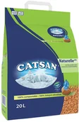 Żwirek dla kotów - Catsan Catsan Naturelle Plus żwirek naturalny 2 x 20 l - miniaturka - grafika 1