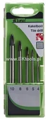 Wiertła - LUNA Zestaw wierteł do glazury 5 szt 232180109 - miniaturka - grafika 1