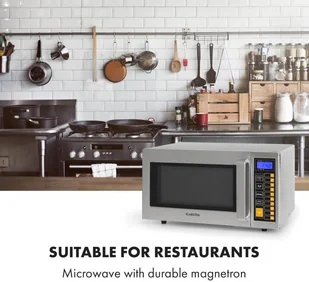 Kuchenka mikrofalowa Klarstein Pro Bestzeit - Kuchenki mikrofalowe - miniaturka - grafika 2