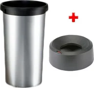 Kosze na śmieci - FENIKS Vileda do segregacji 50L srebrny Zes000016 Zes000016 - miniaturka - grafika 1