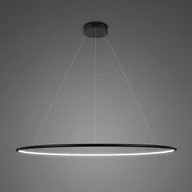 Lampy sufitowe - Altavola Design lampa wisząca Ledowe okręgi No 1 in 4k czarna LA073/P_230_in_4k_black - miniaturka - grafika 1