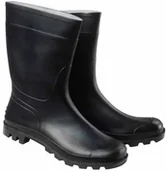 Obuwie robocze - Unbekannt WOLF Pack kalosze krótsza cholewka, czarna, rozmiar 40 - miniaturka - grafika 1