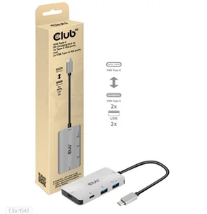 Hub Club3D CSV-1543 - Huby USB - miniaturka - grafika 2