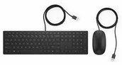 Zestawy myszka + klawiatura - HP Pavilion Wired Keyboard and Mouse 400 GR 4CE97AA#ABD - miniaturka - grafika 1
