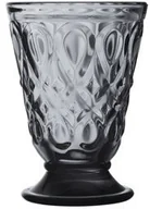 Szklanki - La rochere SZKLANKI NISKIE La Rochere - KOMPLET 6 SZTUK - Lyonnais Anthracite Grey - szare szkło 626510 - miniaturka - grafika 1