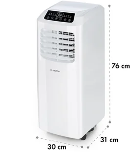 Klarstein Pure Blizzard Smart 7k, klimatyzator przenośny, 7000 BTU/2,1 kW, klasa efektywności energetycznej, A, pilot zdalnego sterowania DXJ2-PureBlzdSmrt7Kw - Klimatyzatory Klarstein Pure Blizzard Smart 7k, klimatyzator przenośny, 7000 BTU/2,1 kW, klasa efektywności energetycznej, A, pilot zdalnego sterowania DXJ2-PureBlzdSmrt7Kw - Klimatyzatory - miniaturka - grafika 2