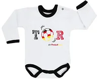 Akcesoria turystyczne - Jacky JACKY unisex Body z długim rękawem, brama, EM 2016, czarna/biała, 152470 -  68 152470-4001742234520 - miniaturka - grafika 1