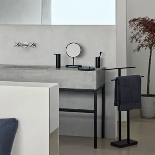 Blomus MODO Ścienny Dozownik do Mydła - Czarny Matowy 66259 - Dozowniki papieru i mydła dla firm - miniaturka - grafika 2