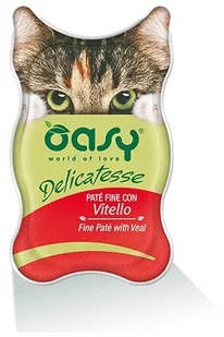Oasy Oasy Kot Delicatesse Pate Cielęcina 85g - Mokra karma dla kotów - miniaturka - grafika 2