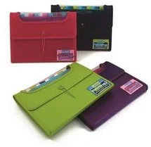 PUKKA Teczka z gumką Pp A4/25mm/6przegr Pukka Roz - Artykuły biurowe - miniaturka - grafika 3