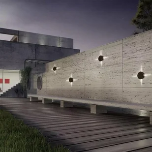 v-tac Oprawa Ścienna V-TAC 4W LED IP65 Czarna Okrągła VT-706 4000K 440lm - Lampy ścienne - miniaturka - grafika 16