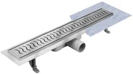 Odpływy liniowe - Target Drain Odpływ liniowy z rusztem w fale 70 cm - miniaturka - grafika 1