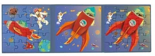 Scratch Puzzle magnetyczne - książka podróżna Rakieta i kosmos 2 obrazki 40 elem. mokopico-1616-0 - Puzzle - miniaturka - grafika 6