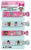 Urodziny dziecka - Unique Gumki do włosów "LoL Surprise", UNIQUE, 4 szt U79120 - miniaturka - grafika 1