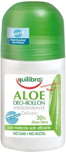 EQUILIBRA Aloesowy dezodorant w kulce - Aloe Deo Aloes Roll-On - Dezodoranty i antyperspiranty unisex - miniaturka - grafika 5
