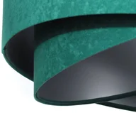 Lampy sufitowe - EULUNA Lampa wisząca Vivien, dwukolorowa, zielona/srebrna - miniaturka - grafika 1