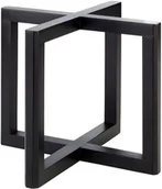 Wyposażenie lokali gastronomicznych - APS Stojak bufetowy 200 x 200 mm, czarny | Wood 33281 - miniaturka - grafika 1