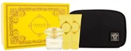 Zestawy perfum damskich - Versace Yellow Diamond zestaw EDT 90 ml + mleczko do ciała 100 ml + żel pod prysznic 100 ml + kosmetyczka - miniaturka - grafika 1