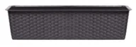 Donice - Prosperplast RATOLLA CASE Podłużna doniczka balkonowa 39,1x17,3x14,5cm umbra ISR400 - miniaturka - grafika 1