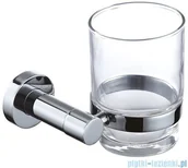 Wieszaki łazienkowe - Omnires Modern Project kubek na szczoteczki wiszący chrom MP60320CR - miniaturka - grafika 1