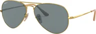 Okulary przeciwsłoneczne - Ray Ban Okulary Przeciwsłoneczne Rb 3689 Aviator Metal II 9064S2 - miniaturka - grafika 1