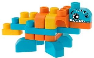 Chicco Interaktywne klocki dinozaury 30 szt. 8058664012909 - Klocki - miniaturka - grafika 4