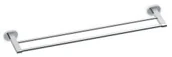 Akcesoria łazienkowe - Ravak Reling na ręcznik podwójny X07P193 - miniaturka - grafika 1