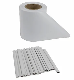 BRADAS Taśma ogrodzeniowa balkonowa jasnoszara 19cm x 35m + klipsy 0292 TOB4501935LGYL - Ogrodzenia - miniaturka - grafika 3