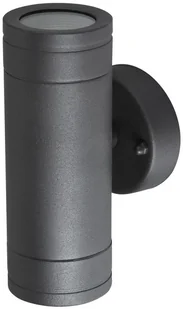 Polux Kinkiet ogrodowy OLIMP SG672B 2xGU10 INOX czarny (208774) - Lampy ogrodowe - miniaturka - grafika 2