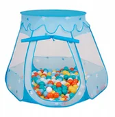 Łóżeczka i kojce - Namiot Zamek z piłkami Suchy Basen 200 Sztuk - miniaturka - grafika 1