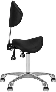 TABORET KOSMETYCZNY 1004 GIOVANNI CZARNY 141630 - Krzesła i taborety kosmetyczne - miniaturka - grafika 2