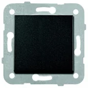 Wyłączniki światła i elektryczne - Viko Panasonic Łącznik jednobiegunowy (pojedynczy) Panasonic Novella czarny 92105501M - miniaturka - grafika 1