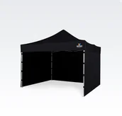 Pawilony ogrodowe - BRIMO Pawilon ogrodowy 3x3m - plus 3 ściany - Czarny - miniaturka - grafika 1