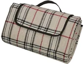 Koce piknikowe - Cilio Koc piknikowy 130 x 145 cm beżowy CI-155969 - miniaturka - grafika 1