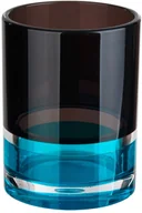 Kubki na szczoteczki do zębów - AWD Interior Kubek Laguna czarno-niebieski - miniaturka - grafika 1