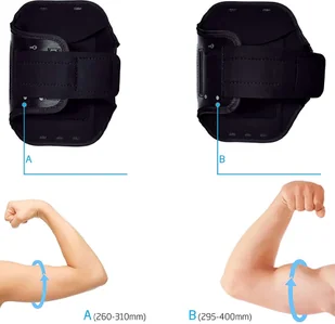 Alogy Etui do biegania WaterProof Sport ArmBand wodoodporna opaska na ramię do telefonu 6.5 cali Czarna 13861X1 - Etui i futerały do telefonów - miniaturka - grafika 11