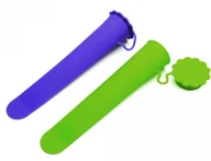 Pozostałe akcesoria kuchenne - Ibili Forma silikonowa do robienia lodów 2szt 754000 lody wodne sorbety - miniaturka - grafika 1