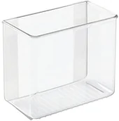 Pojemniki kuchenne - InterDesign Inter wzornictwo 66100eu affixx folii samoprzylepnej deska organizer, niezwykle silna siła przyczepności, śladów usunąć, przezroczysta 66100 - miniaturka - grafika 1