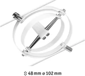 Lampy pozostałe - Paulmann Wire Cardan spot system linkowy biały mat - miniaturka - grafika 1