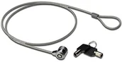 Zabezpieczenia do laptopów - Ewent Ewent ew1242 zapięcie kablowe ze stali z zamkiem do komputera notebooka, 2 klucze, kabel 1,5 m EW1242 - miniaturka - grafika 1