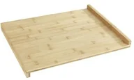 Deski do krojenia - Wenko Deska do krojenia z praktycznymi krawędziami akcesorium kuchenne z bambusa 45 x 35 cm 4008838224830 - miniaturka - grafika 1