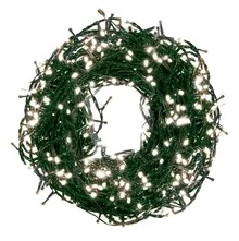 Bulinex Lampki 720 Led Płynące Z Zasilaczem 18M Dekoracji Na Zewnątrz I Do Wnętrz - Oświetlenie świąteczne - miniaturka - grafika 2